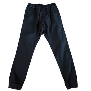 Hawks‎ Bay Black Joggers Pants Men XL Elastic Waist Flex2 Cotton Twill Comfy NEW